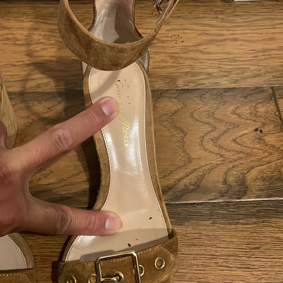 Gianvito Rossi Suede Sandals - Picture 4 of 16